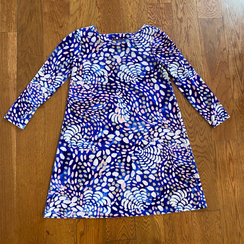 Lilly Pulitzer Olive Swing Dress in Bwckon Blue Sparkling Grotto